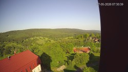 Panorama západ