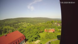 Panorama západ
