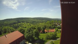 Panorama západ
