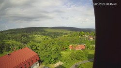Panorama západ