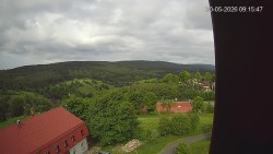 Panorama západ