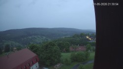 Panorama západ
