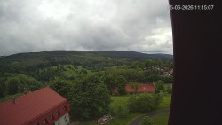Panorama západ