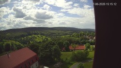 Panorama západ