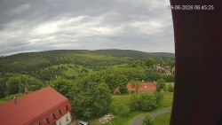 Panorama západ