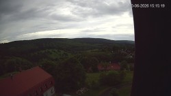Panorama západ