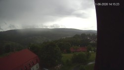 Panorama západ