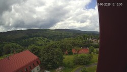 Panorama západ