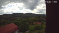 Panorama západ