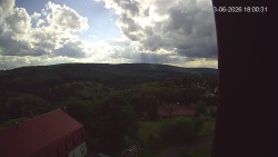 Panorama západ