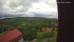 Panorama západ
