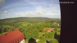 Panorama západ