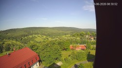 Panorama západ
