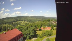 Panorama západ