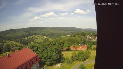 Panorama západ