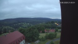 Panorama západ
