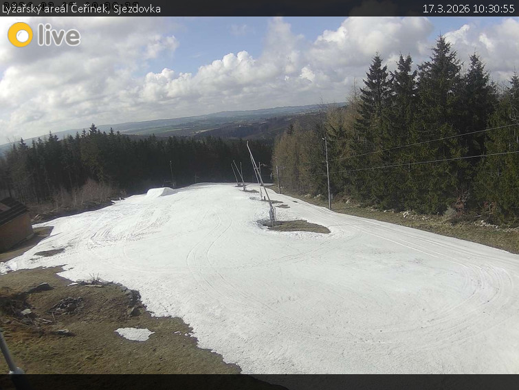 Lyžařský areál Čeřínek - Sjezdovka - 17.3.2026 v 10:30