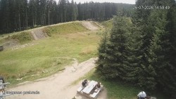 Burst dam