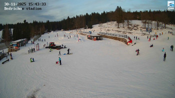 Běžecký lyžařský areál...