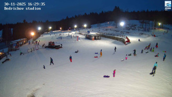 Běžecký lyžařský areál...