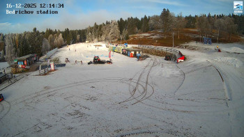 Běžecký lyžařský areál...