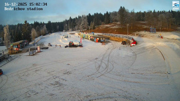 Běžecký lyžařský areál...