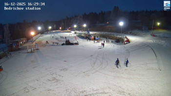 Běžecký lyžařský areál...