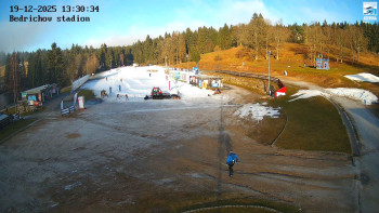 Běžecký lyžařský areál...