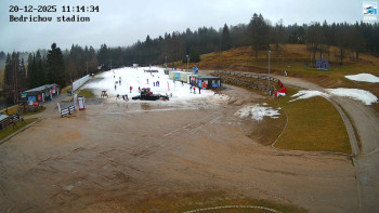 Běžecký lyžařský areál...