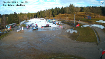 Běžecký lyžařský areál...