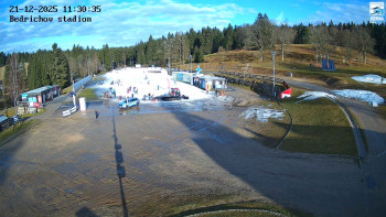 Běžecký lyžařský areál...