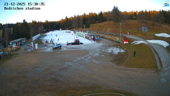 Běžecký lyžařský areál...