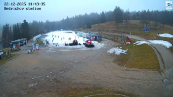 Běžecký lyžařský areál...