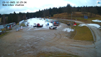 Běžecký lyžařský areál...