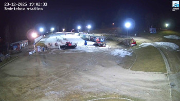 Běžecký lyžařský areál...