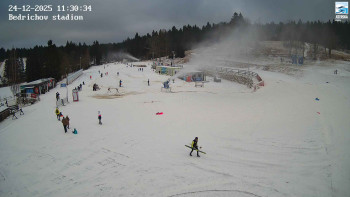 Běžecký lyžařský areál...