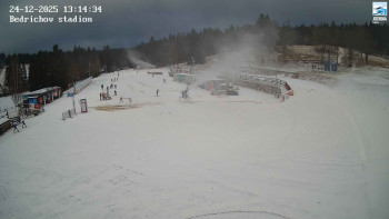 Běžecký lyžařský areál...