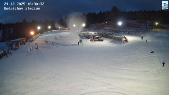 Běžecký lyžařský areál...