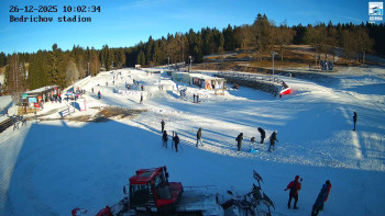 Běžecký lyžařský areál...