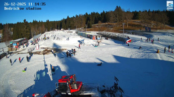 Běžecký lyžařský areál...