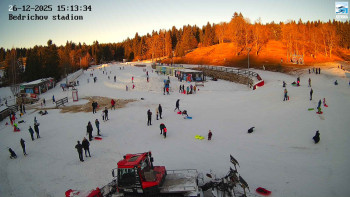 Běžecký lyžařský areál...