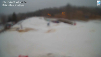 Běžecký lyžařský areál...