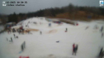 Běžecký lyžařský areál...