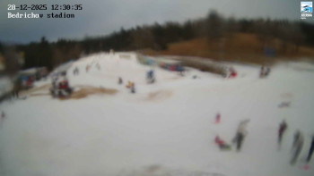 Běžecký lyžařský areál...