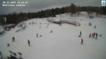 Běžecký lyžařský areál...