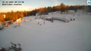 Běžecký lyžařský areál...