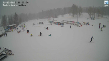 Běžecký lyžařský areál...