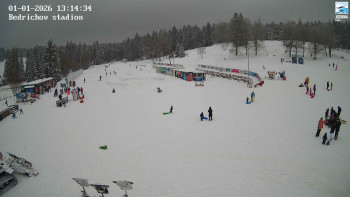 Běžecký lyžařský areál...