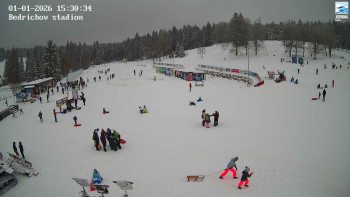 Běžecký lyžařský areál...