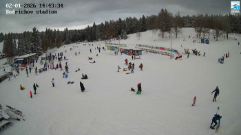 Běžecký lyžařský areál...